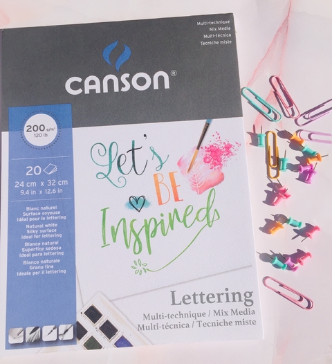BLOCK A4 PARA LETTERING Y MULTI-TÉCNICA DE CANSON