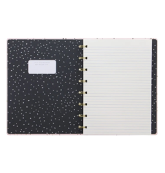 Filofax: Cuaderno Notebook A5 Confetti Rose Quartz - CORAZON DE TINTA