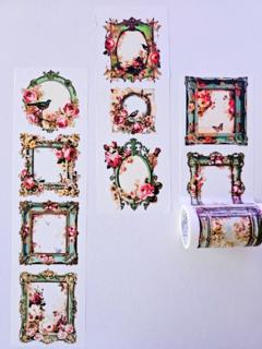 Cinta Washi: Marcos Florales de Marymer