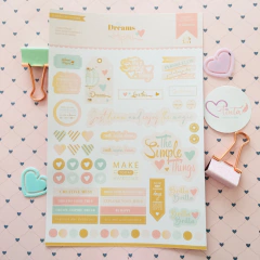 Planchas de Stickers: My Dreams on Papers de Nebian en internet