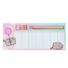 Pusheen: Planner semanal con accesorios de Mooving