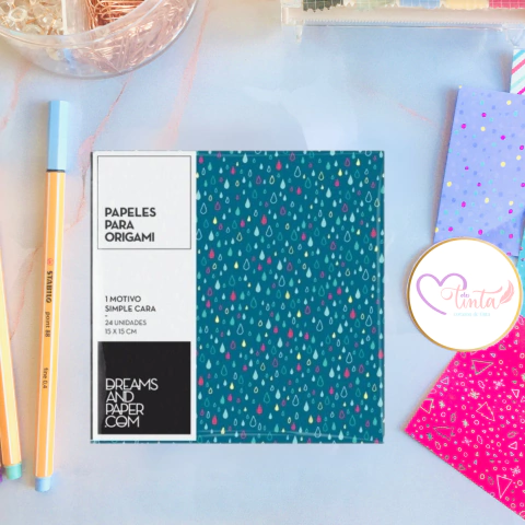Dreams and Paper: Papel para Origami 15×15 Motivo Mahuen