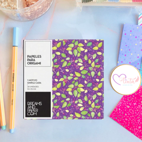 Dreams and Paper: Papel para Origami 15×15 Motivo Maqui