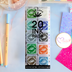 Las Lupes: Set de 20 Ink pads (Almohadillas entintadas) - comprar online