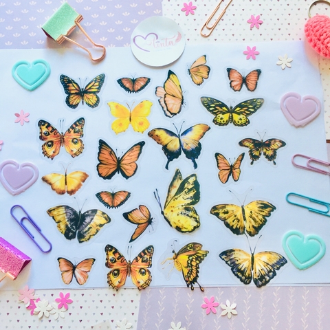 Stickers Wind Love Butterfly de Marymer