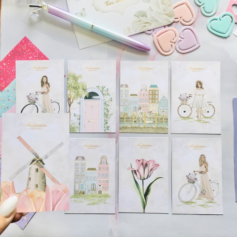 Nebian: Mini Postales Amsterdam