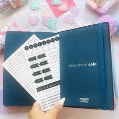 Cuaderno A5 Notes de Mooving - Hojas Lisas - CORAZON DE TINTA