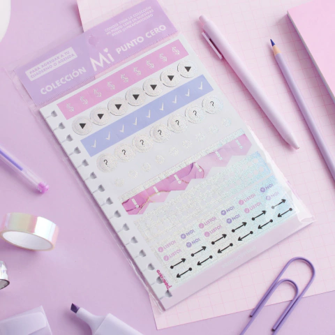 Mi Punto Cero: Stickers Removibles (A5)