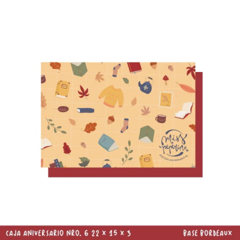 Caja Artesanal Literatura Aniversario n° 6 de Miss Peperina