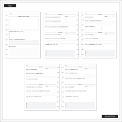The Happy Planner: Planificador Journal Discos Reflect & Grow Gratitude: REFLEXIÓN Y GRATITUD