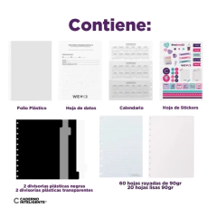 Cuaderno Inteligente CI: Let´s Glitter Rose (A5) - CORAZON DE TINTA
