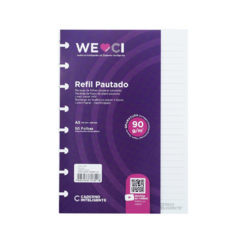 Cuaderno Inteligente CI: Repuesto Rayado (A5)