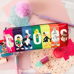 Cartuchera rectangular Mooving Looney Toons