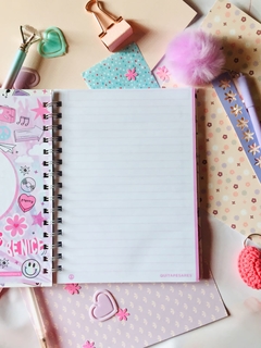 Mooving: Cuaderno A5 Tapa Dura Espiral Rayado: Quitapesares Rock - comprar online
