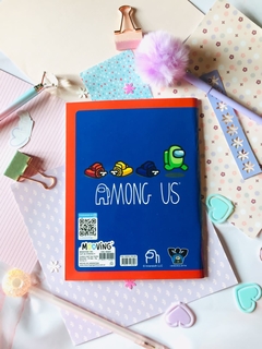 Mooving: Cuaderno A5 tapa flexible rayado: Among Us Sabotaje - CORAZON DE TINTA
