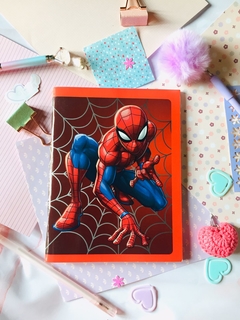 Mooving: Cuaderno A5 tapa flexible rayado: Spiderman Telaraña - comprar online