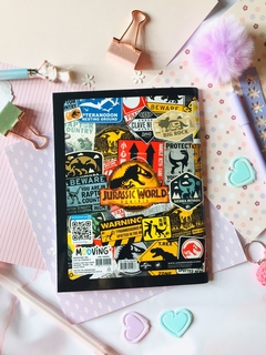 Mooving: Cuaderno A5 tapa flexible rayado: Jurassic World T-Rex Zone en internet