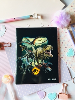 Mooving: Cuaderno A5 tapa flexible rayado: Jurassic World - comprar online