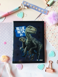Mooving: Cuaderno A5 tapa flexible rayado: Jurassic World Blue Beta - comprar online