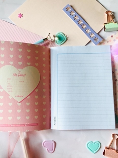 Mooving: Cuaderno A5 tapa flexible rayado: Quitapesares Corazón en internet