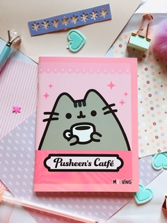 Mooving: Cuaderno A5 tapa flexible rayado: Pusheen Catfé - comprar online