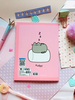 Mooving: Cuaderno A5 tapa flexible rayado: Pusheen So Lazy - CORAZON DE TINTA