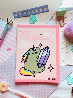 Mooving: Cuaderno A5 tapa flexible rayado: Pusheen Magical - comprar online