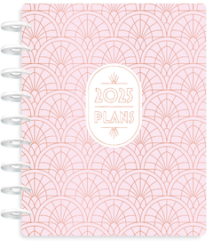 The Happy Planner: Agenda Planificador 2025: Delicate Deco (PPCD12-563)