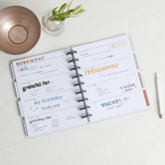 The Happy Planner: Planificador Perpetuo Soft Watercolor (PPCU12-048)