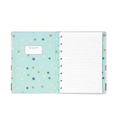 Filofax: Cuaderno Notebook A5 Good Vibes Stripes - CORAZON DE TINTA