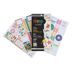 The Happy Planner: Stickers Bright Travels (SVP130-193)