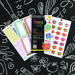 Imagen de The Happy Planner: Stickers Abstract Silkscreen Teacher (SVP130-224)