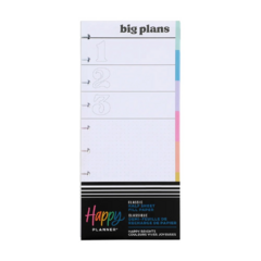 The Happy Planner: Repuesto Clásico Skinny: Happy Brights (AFSCFP60-030)