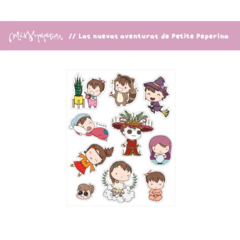 Stickers: Las Nuevas Aventuras de Petite Peperina II de Miss Peperina