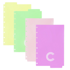 Cuaderno Inteligente CI: Separadores Pastel (A5) - comprar online