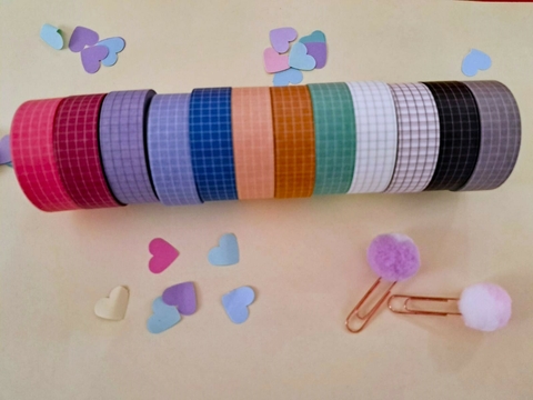 Cinta Washi: Grid