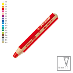Imagen de Lápices de colores Woody de Stabilo 3 en 1
