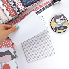 Alúa Cid: Papeles Block 6" x 8": Destino - comprar online