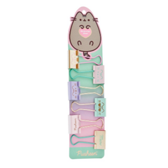 Pusheen: Binder Clips de 25 mm x 6 de Mooving