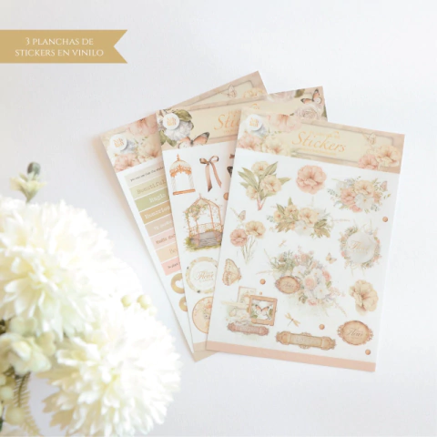 Planchas de Stickers: Enchanté de Nebian