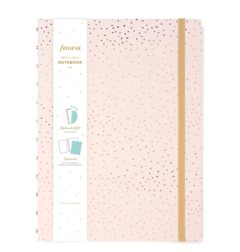 Filofax: Cuaderno Notebook A5 Confetti Rose Quartz