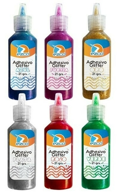 ADHESIVO CON GLITTER EZCO x 21 g - comprar online