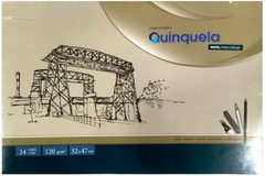 BLOCK DE DIBUJO QUINQUELA N°6 BLANCO x 24 Hojas