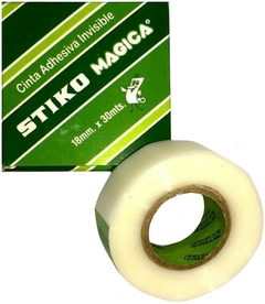 CINTA ADHESIVA INVISIBLE STIKO MÁGICA 18mm x 30m