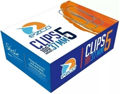 Clips Metálicos N°5 Ezco 37mm x 100 unidades
