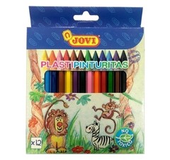 PLASTIPINTURITAS CRAYONES JOVI x 12
