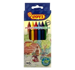 PLASTIPINTURITAS CRAYONES JOVI x 6