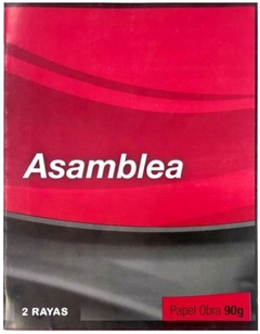 CUADERNO DE CALIGRAFÍA ASAMBLEA 2 RAYAS