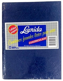CUADERNO LAPRIDA ARAÑA 16 cm x 21 cm TAPAS DURAS 98 HOJAS CUADRICULADO en internet