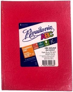 CUADERNO RIVADAVIA N°3 ARAÑA TAPAS DURAS 194 HOJAS RAYADO - comprar online